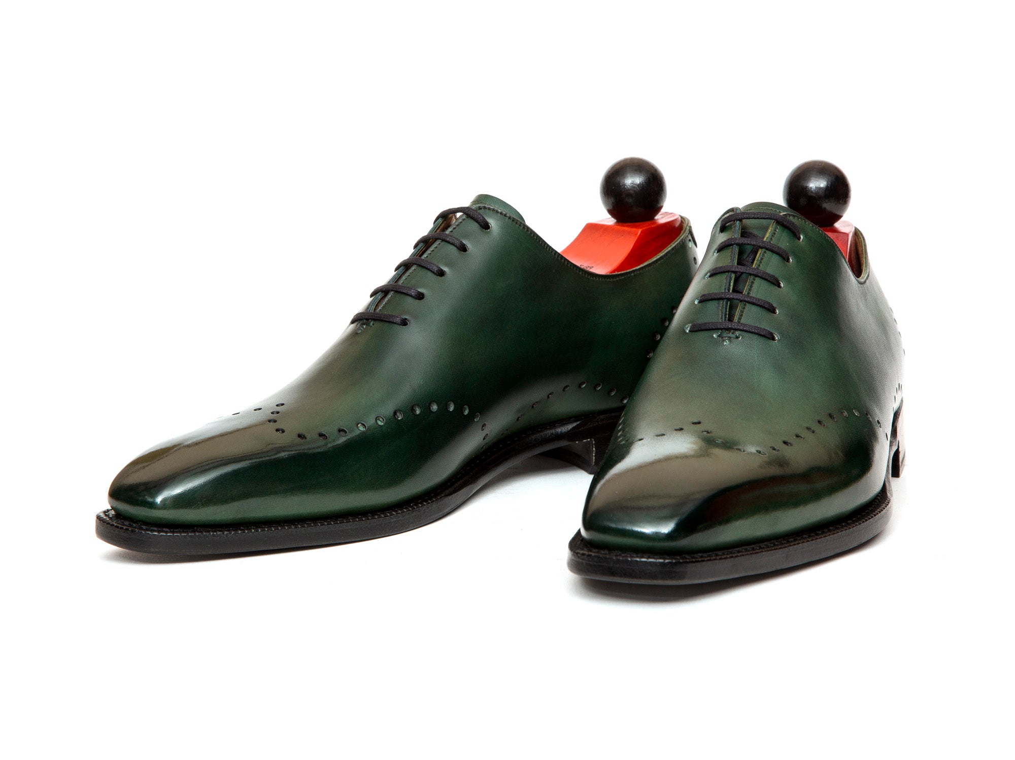 Tony - MTO - Forest Green Calf - LPB Last - Single Leather Sole