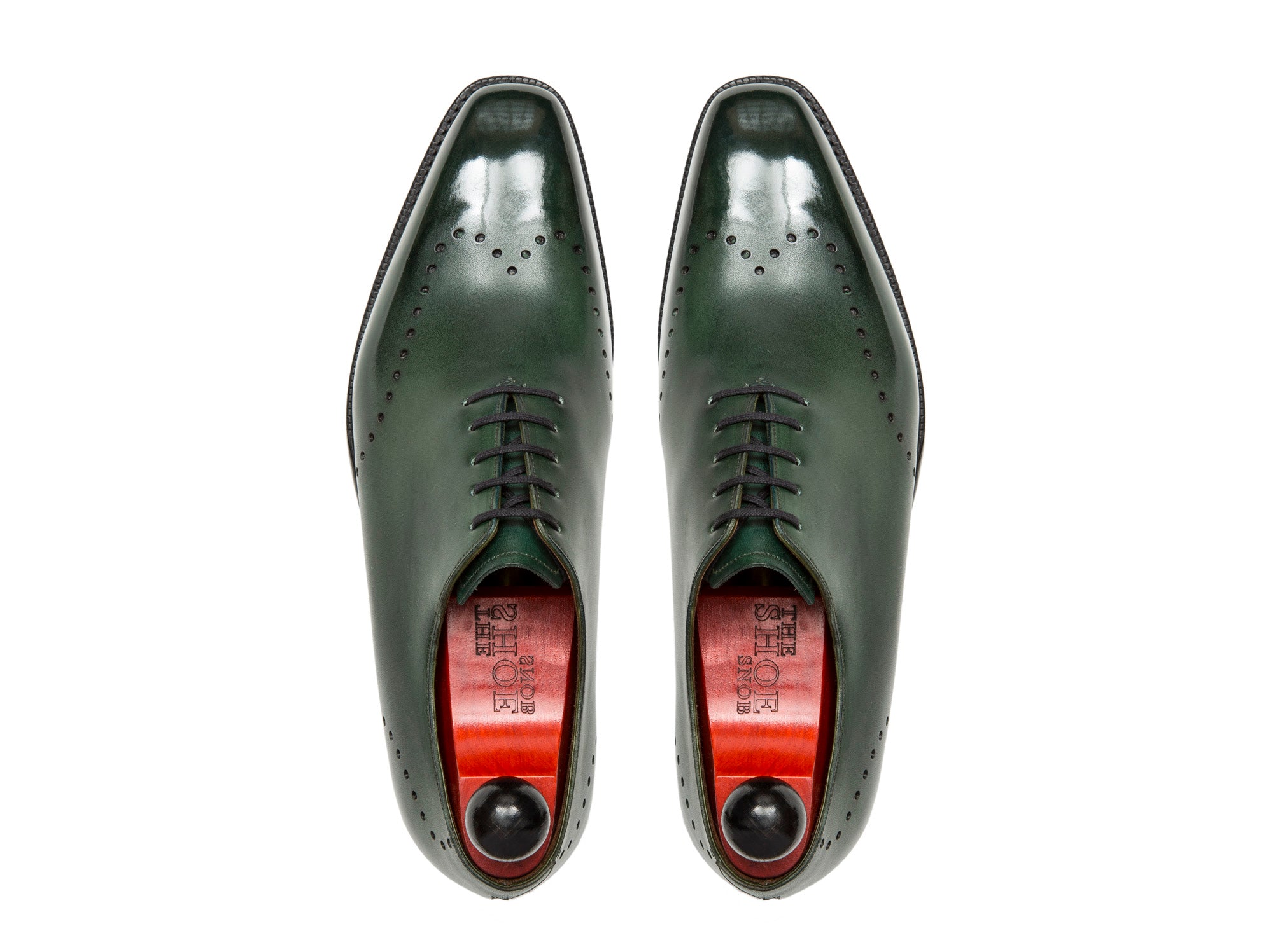 Tony - MTO - Forest Green Calf - LPB Last - Single Leather Sole