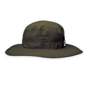 USMC Eagle, Globe, and Anchor Boonie – OD Green