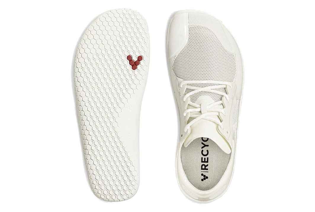 Vivobarefoot Primus Lite III (Womens) - Bright White