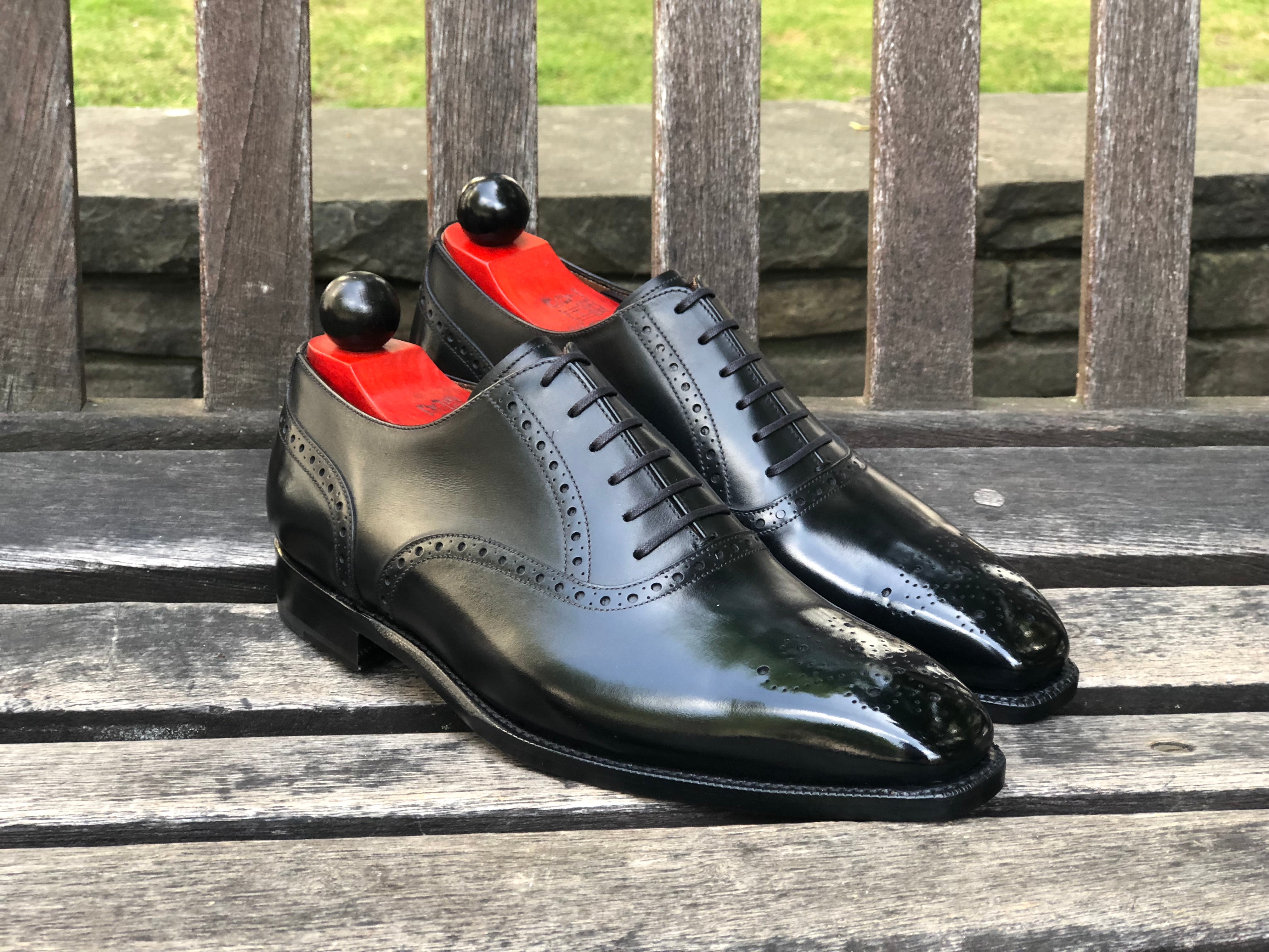 Wallingford - MTO - Black Calf - MGF Last - Single Leather Sole