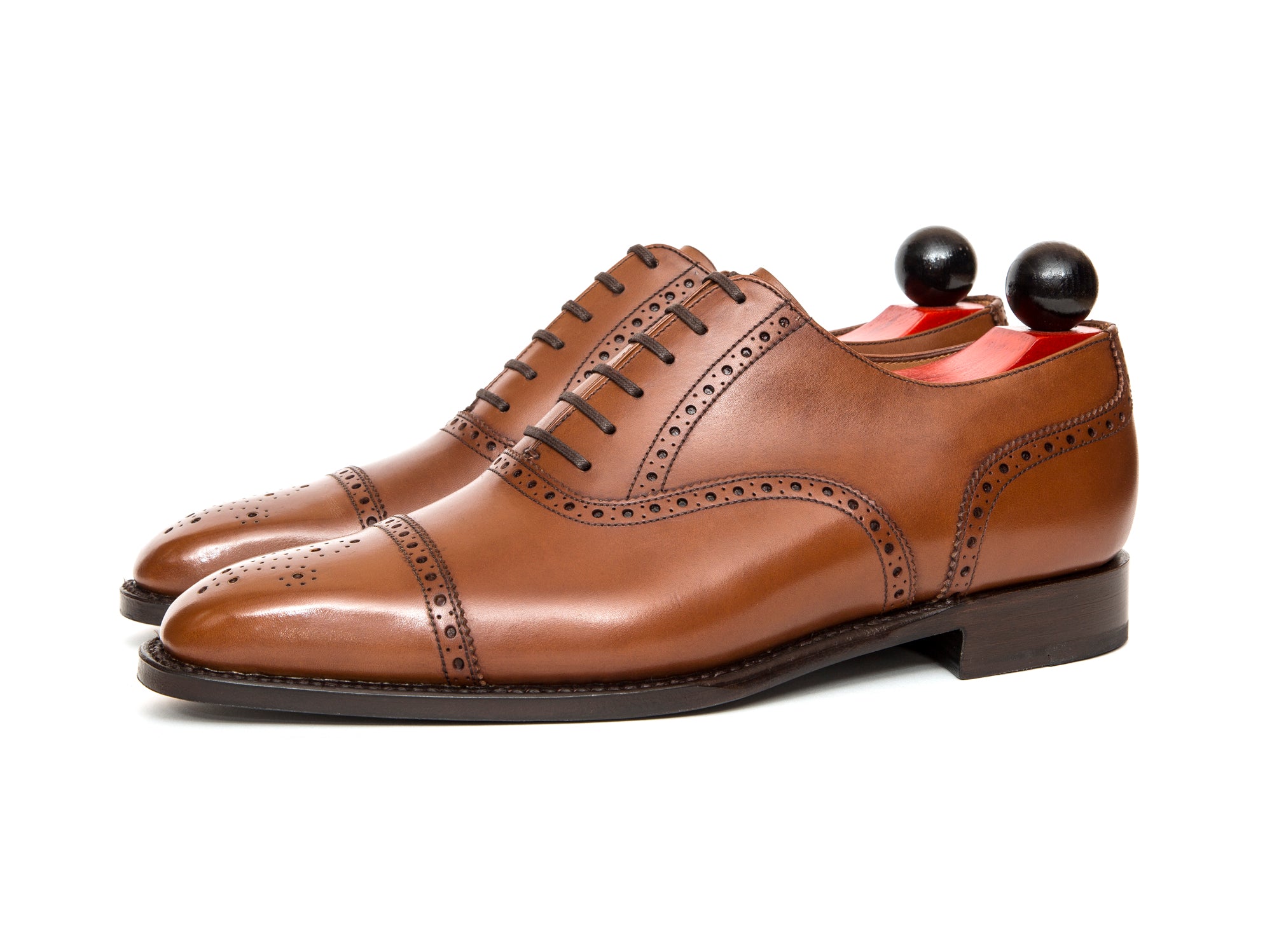 Windermere - MTO - Caramel Calf - MGF Last - Single Leather Sole