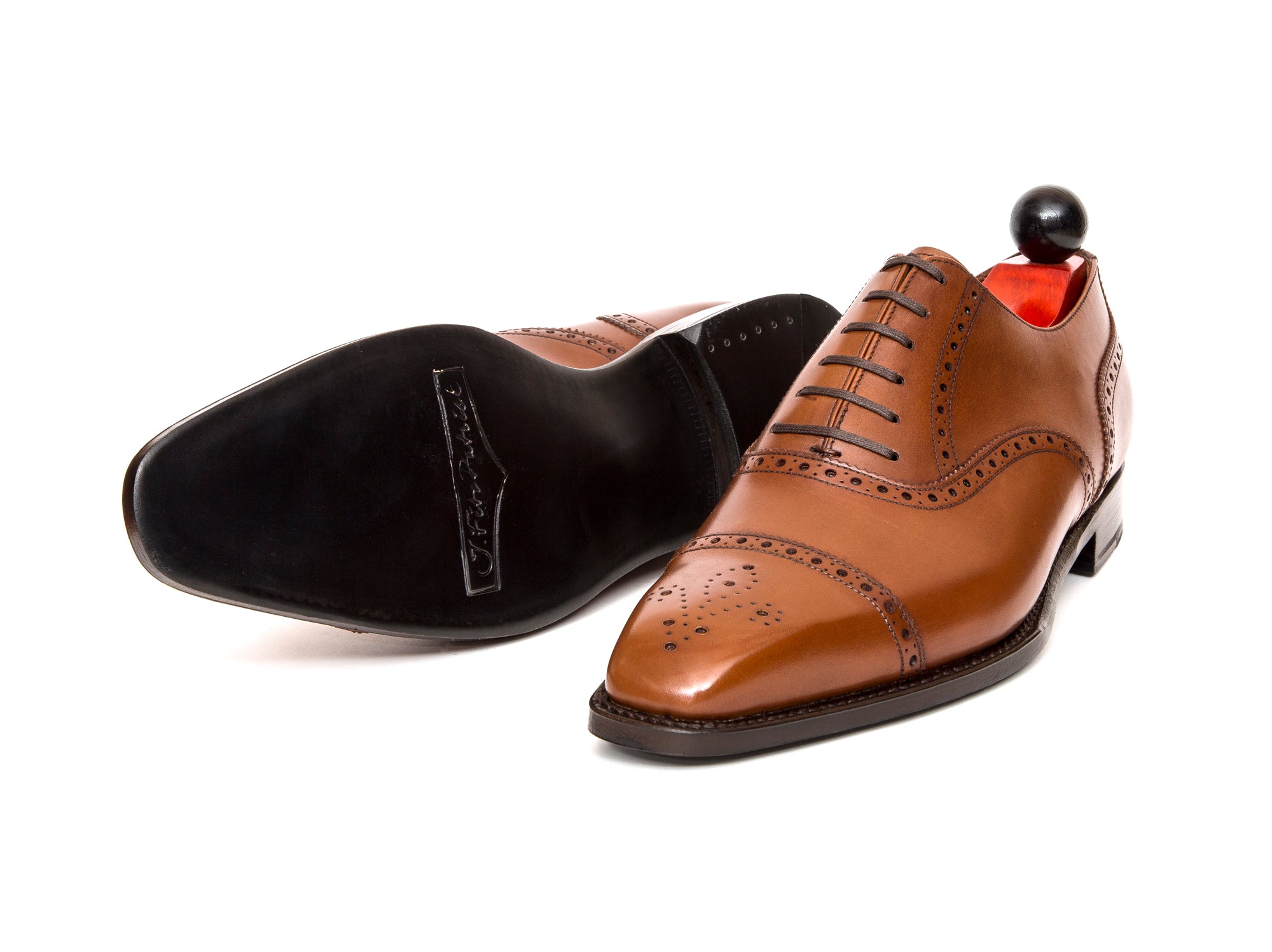 Windermere - MTO - Caramel Calf - MGF Last - Single Leather Sole