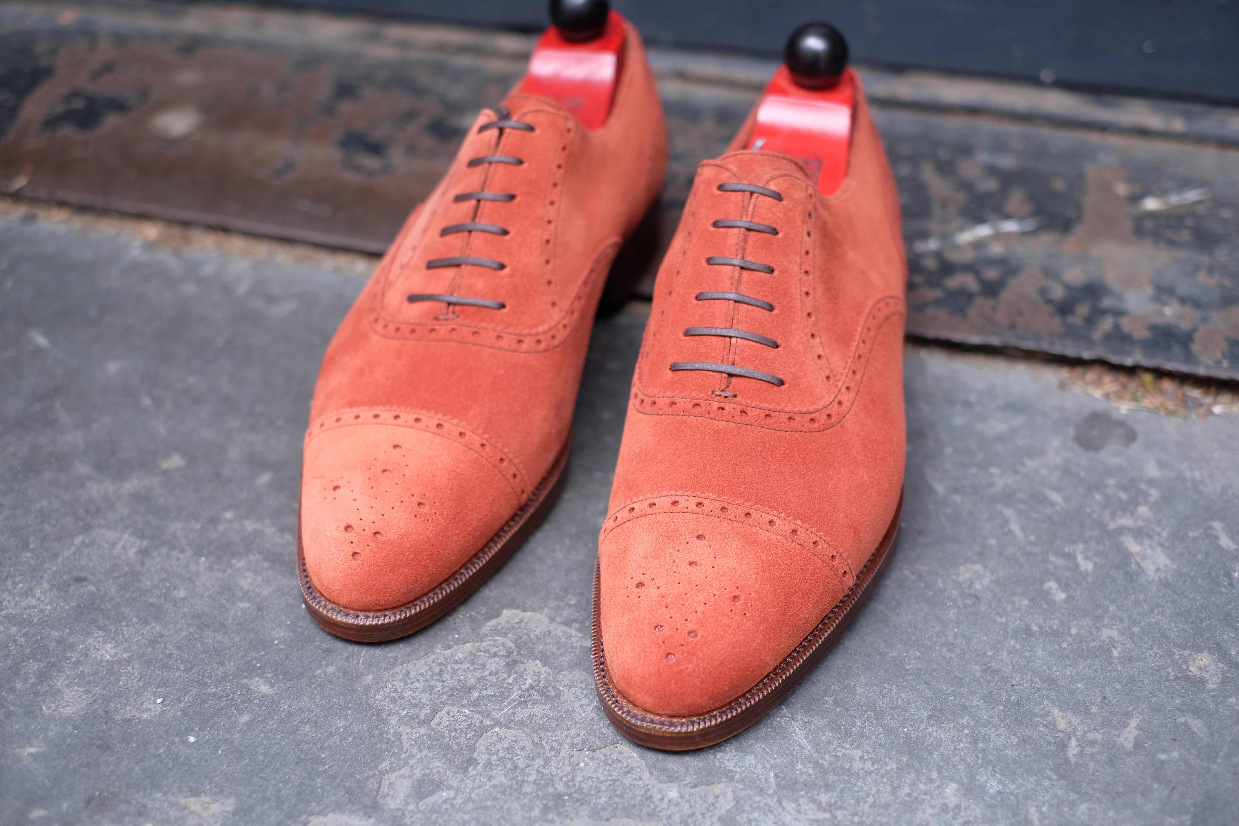 Windermere - MTO - Rust Suede - TMG Last - Double Leather Sole