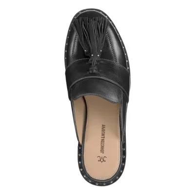 Women's Johnston & Murphy Alice Fringe Mules