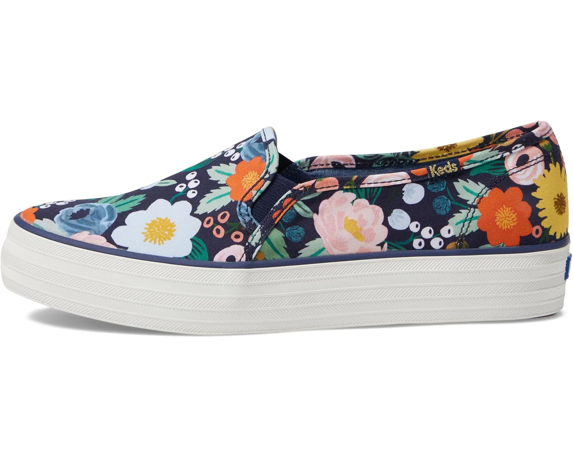 Women's Keds Keds X Rifle Paper Triple Decker Vintage Blossom